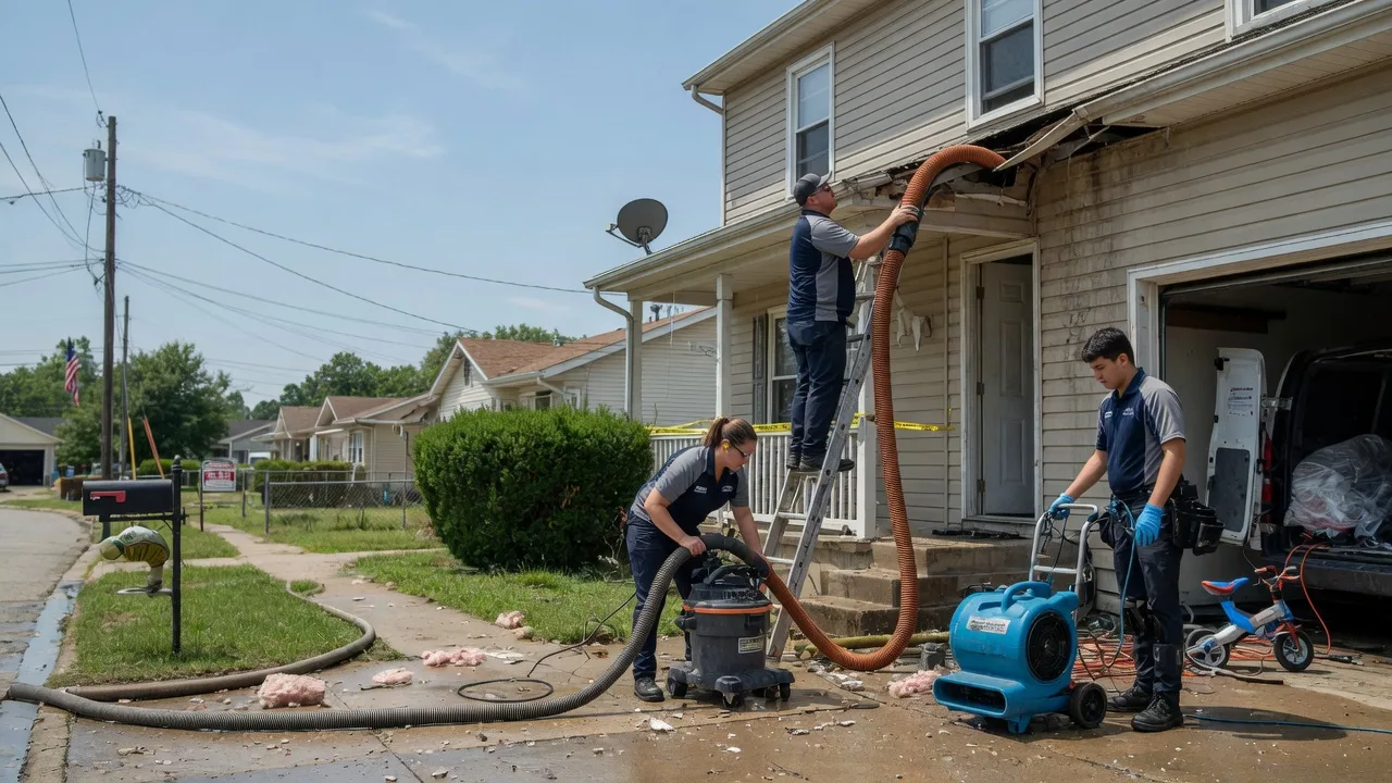 Water Damage Restoration in Coatsburg, IL near me